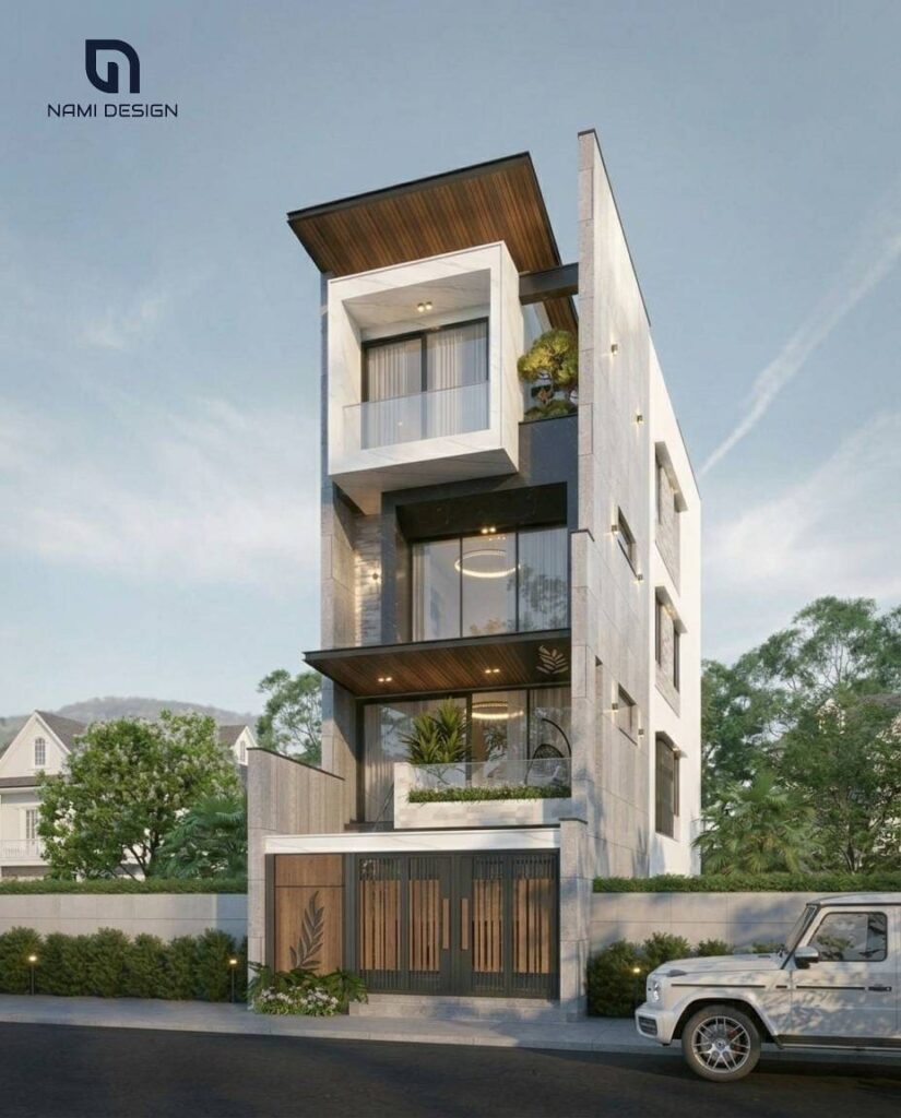 Nhà phố 4 mặt thông thoáng